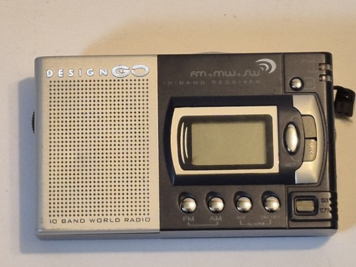 Design Go Pocket Radio KK939B 10 Band World Radio Receiver - Picture 3 of 8