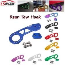JDM Aluminum Racing Car Rear Tow Hook Trailer Ring Fit For Honda Civic For Acura