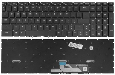 Original UK Mechanical Keyboard MSI TITAN 18 HX AI A2XWJG A14V