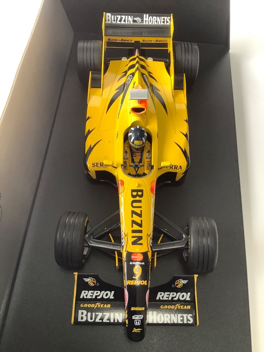 MINICHAMPS F1 1/18 Scale Jordan Mugen Honda 198 Driver Damon Hill