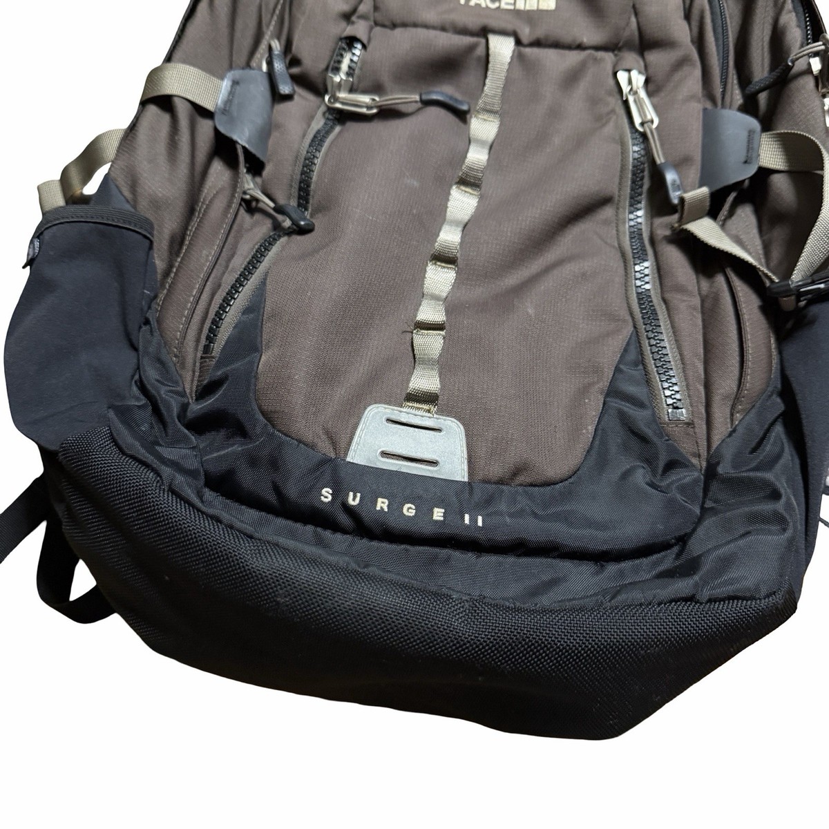 Mens 2000s The North Face Surge 2 Utility Hiking Brown Backpack | eBay