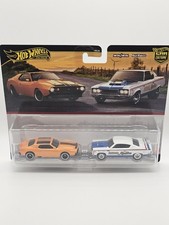 Hot Wheels Car Culture. Premium 2 Pack 71 Amc Javelin Amc Rebel Machine
