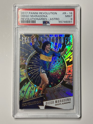 2017 Panini Revolution Revolutionaries Diego Maradona #R-16 Astro PSA 9 Mint 💯