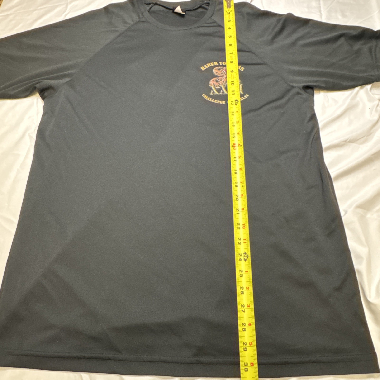 Baker To Vegas Challenge Cup Relay T Shirt Mens XL Black Polyester Performance image 4