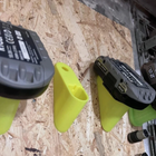 Ryobi ONE+ 18V Battery Wall Mount Holder – Workshop Storage Rack Organizer