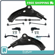 Control Arm Ball Joint Tie Rod End Kit for 07-15 Mini Cooper Front End - 10pcs
