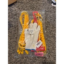 Universal Plastic Anti-slip Tire Chains Emergency Snow Traction Kit With Shovel