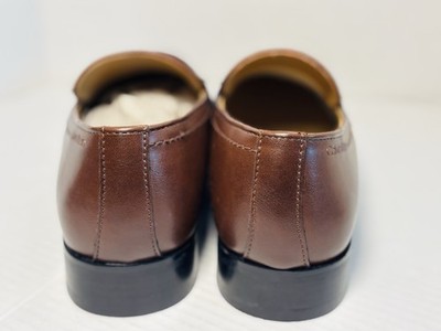 Calvin Klein Junberg Penny Loafers Brown Men display picture 3