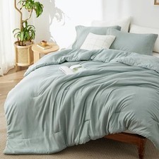 Size Comforter Set - Sage Green Comforter Set, Soft King 08 - Sage Green
