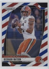 2024 Panini Prizm Red White & Blue Prizm Deshaun Watson #64 19o9