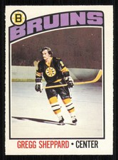 1976-77 O-Pee-Chee #155 Gregg Sheppard