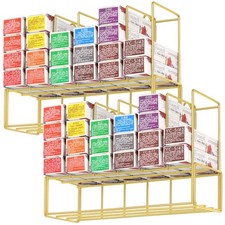 Hair Color Organizer for Salon - 2 PCS Metal Hair dye Tube Racks Storage Wall...