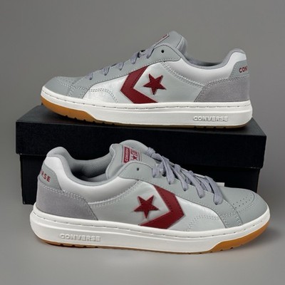Converse Pro Blaze Classic Low Barely Grey Park Red SIZE 8. A12719C