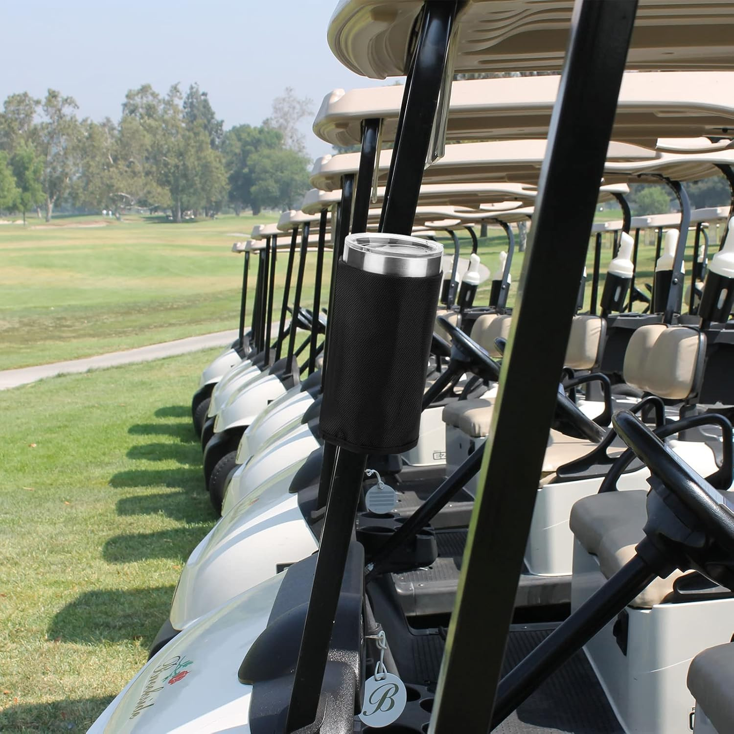 Magnetic Cup Holder for Golf Cart Organizer Rangefinder Hold