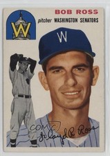 1954 Topps Bob Ross (White Line Runs Through the 2nd S in Ross) #189 0i4d