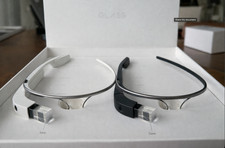 2 NEW SETS OF GOOGLE GLASS EXPLORER EDITION FULL KITS V3 XE-C