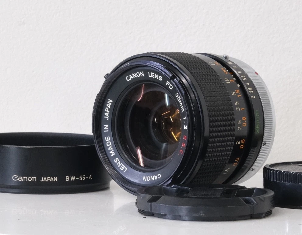 Canon FD 35mm f/2 Camera Lenses for sale | eBay