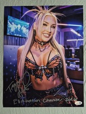Tiffany Stratton Signed 11 x 14 Elimination Chamber 2026 WWE NXT JSA Witness
