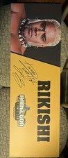 Rikishi Comic Con Name Plate Autographed WWE