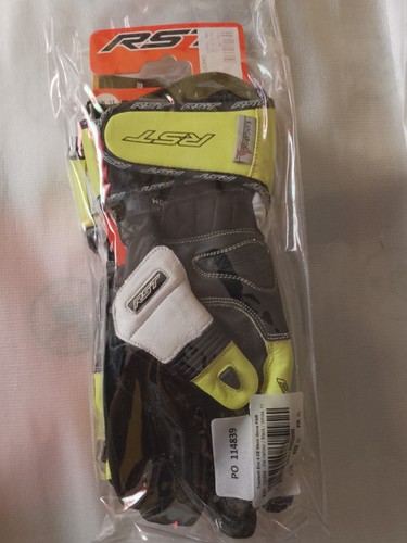 RST Tractech Evo 4 CE Mens Motorbike Racing Leather Bike Gloves - Picture 3 of 6