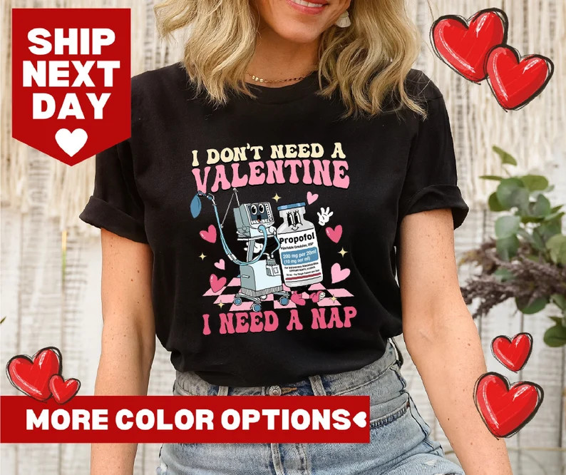 Nurse Valentine's Day Shirt, Nurse Valentine's Day Shirt
