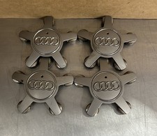  4-pack Audi Wheel Center Caps Gray Pn 4f0601165n 22