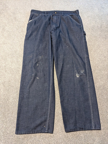 Vintage Sears Jeans Mens 38x30 (36x28) Toughskins Union Made Perma Prest 70s