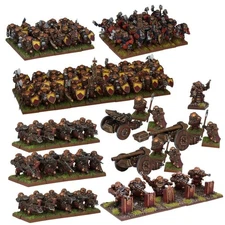 Dwarf Mega Army - Kings of War Dwarves Mantic Starter 28mm for Warhammer Fantasy
