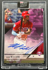 2018 Topps Now - Nick Williams #OD-276C Philadelphia Phillies - RC AUTO /25