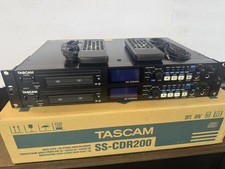 TASCAM SS-CDR200 Solid State and CD Digital Audio Recorder with RC-SS2 Remote
