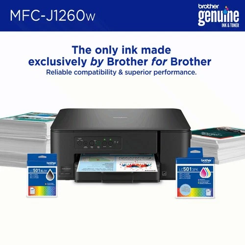 Brother Work Smart MFC-J1260W Wireless Color Inkjet All-in-One Printer image 4