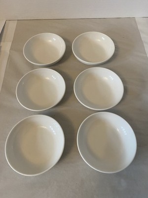 British Airways, Royal Doulton kleines weißes Keramik Geschirr 6er Set (2)