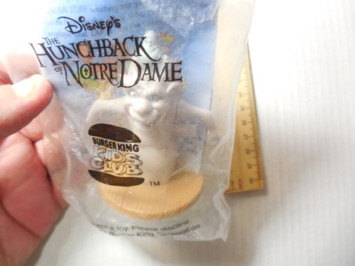 Gargoyle Burger King 1996 Glöckner von Notre Dame Spielzeug Neu Versiegelt Disney - Bild 3 von 4