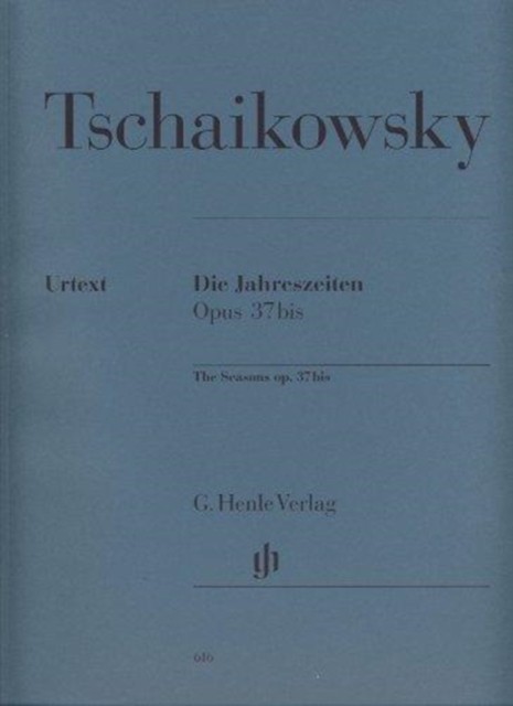 The Seasons op. 37bis piano Tchaikovsky G. Henle Verlag Paperback - Image 3