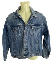 VTG 1980's Denim Express Men's Trucker Denim Jacket M