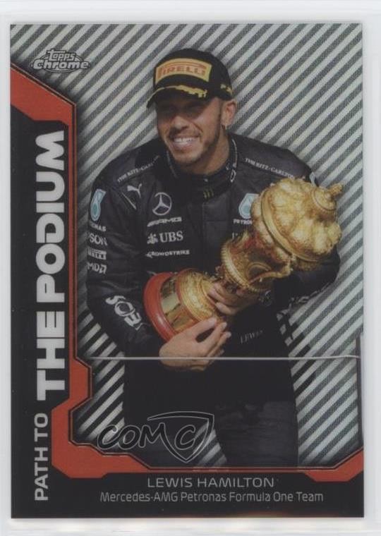 2021 Topps Chrome Formula 1 Path to the Podium Lewis Hamilton #PTP-LH ql2