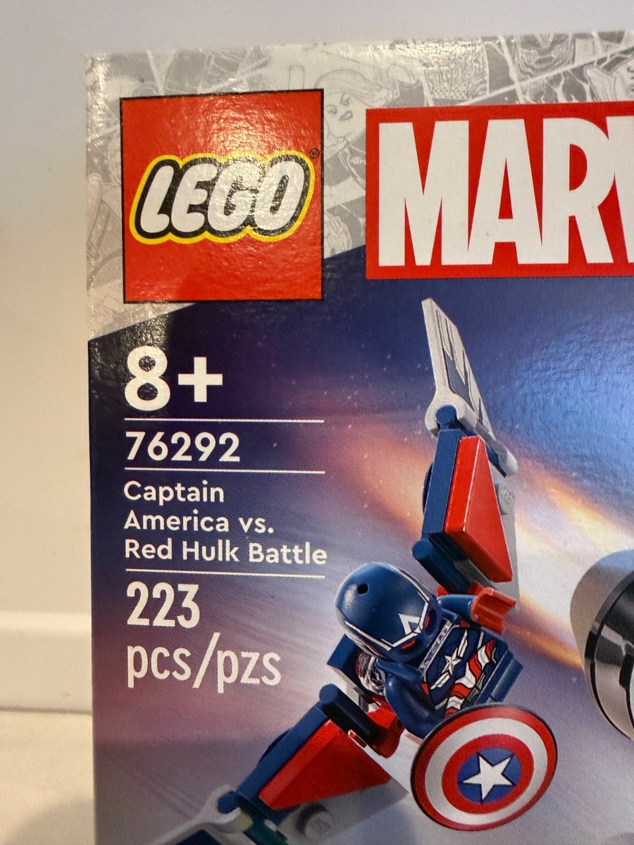 LEGO Super Heroes: Captain America Vs. Red Hulk Battle (76292