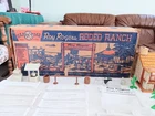 Marx 3990 Roy Rogers Ranch Rodeo Playset w/ Orig Box & Instr.