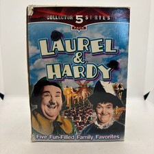 Laurel & Hardy Collector 5 Series VHS Pack Flying Deuces Utopia March Soldiers