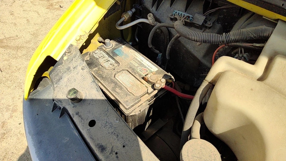 Express Van 2500 1996-02 bandeja de montaje en caja de batería completa con sujeción OEM 5,7 L Foto 2 de 4