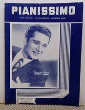 Pianissimo - Bennie Benjamin & George Weiss - Sheet Music  1947
