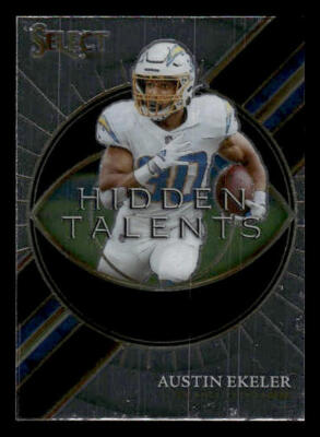 2021 Panini Select #HT-4 Austin Ekeler Hidden Talents Los Angeles Chargers