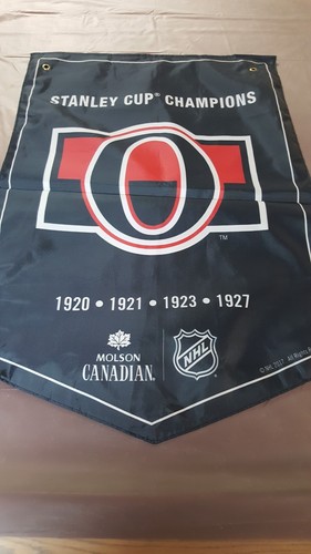 OTTAWA SENATORS / MOLSON CANADIAN STANLEY CUP HANGING BANNER