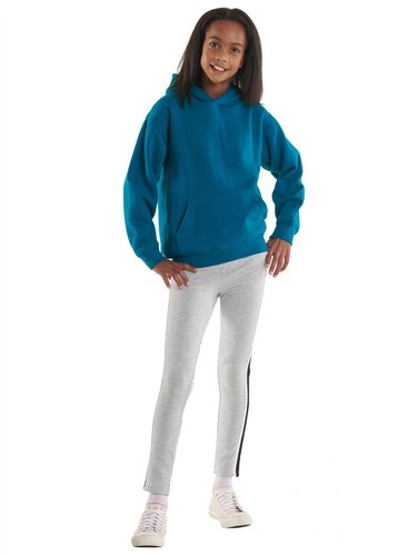 Uneek - Childrens/Kids Hooded Sweatshirt/Jumper - 50% Polyester 50% Cotton - Picture 2 of 24