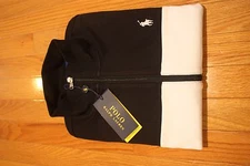 New with Tag Polo Ralph Lauren Striped Interlock Jacket SHIP FREE US FAST