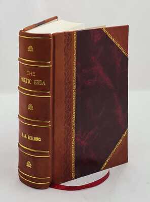 The Poetic Edda 1923 [Leather Bound]