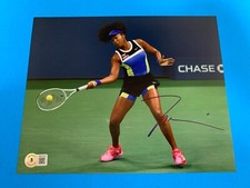 Naomi Osaka Tennis Signed Auto 8x10 PHOTO Beckett BAS Authentication
