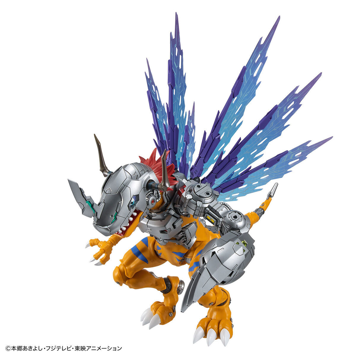 NEW Bandai Figure-rise Standard Amplified Metal Greymon Vaccine
