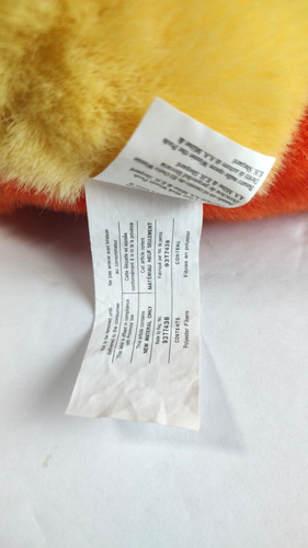 Vintage Walt Disney Company Tigger Plush 12” Curly Tail 1990s Winnie The Pooh - Picture 6 of 10