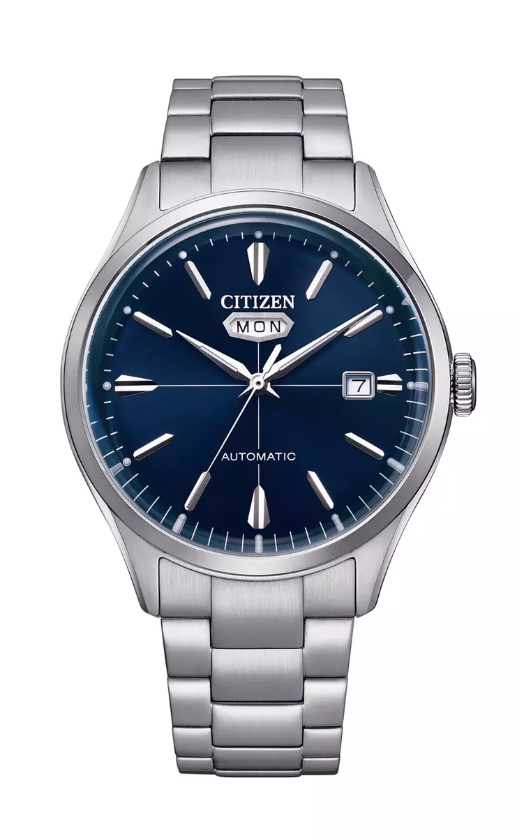 Citizen Men s Automatic Blue Dial Stainless Steel Watch NH8391